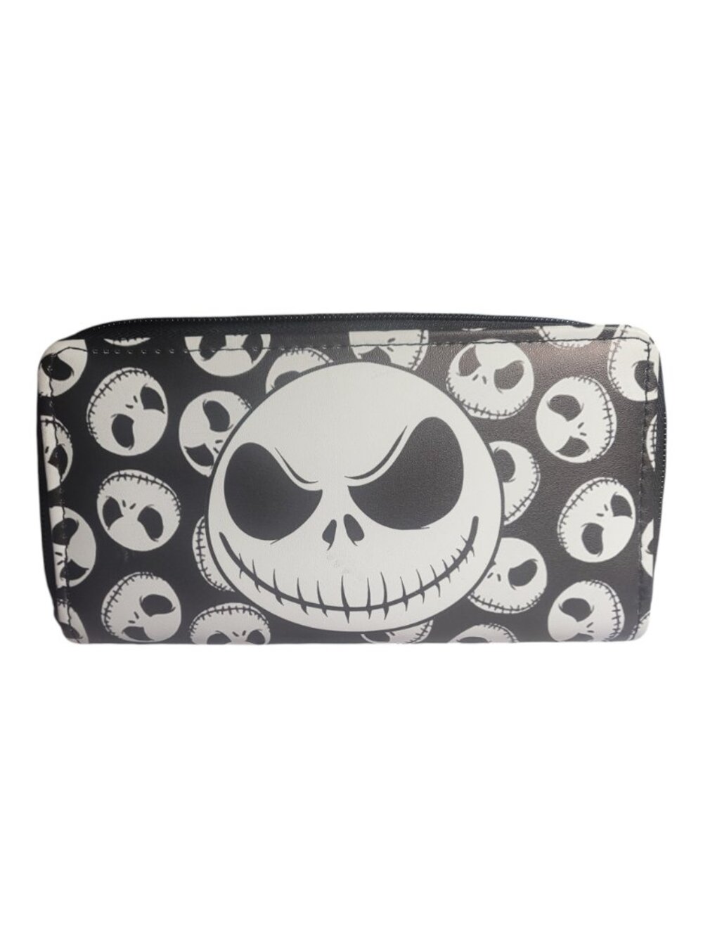 Nightmare Before Christmas Jack Skellington Zip Around Wallet